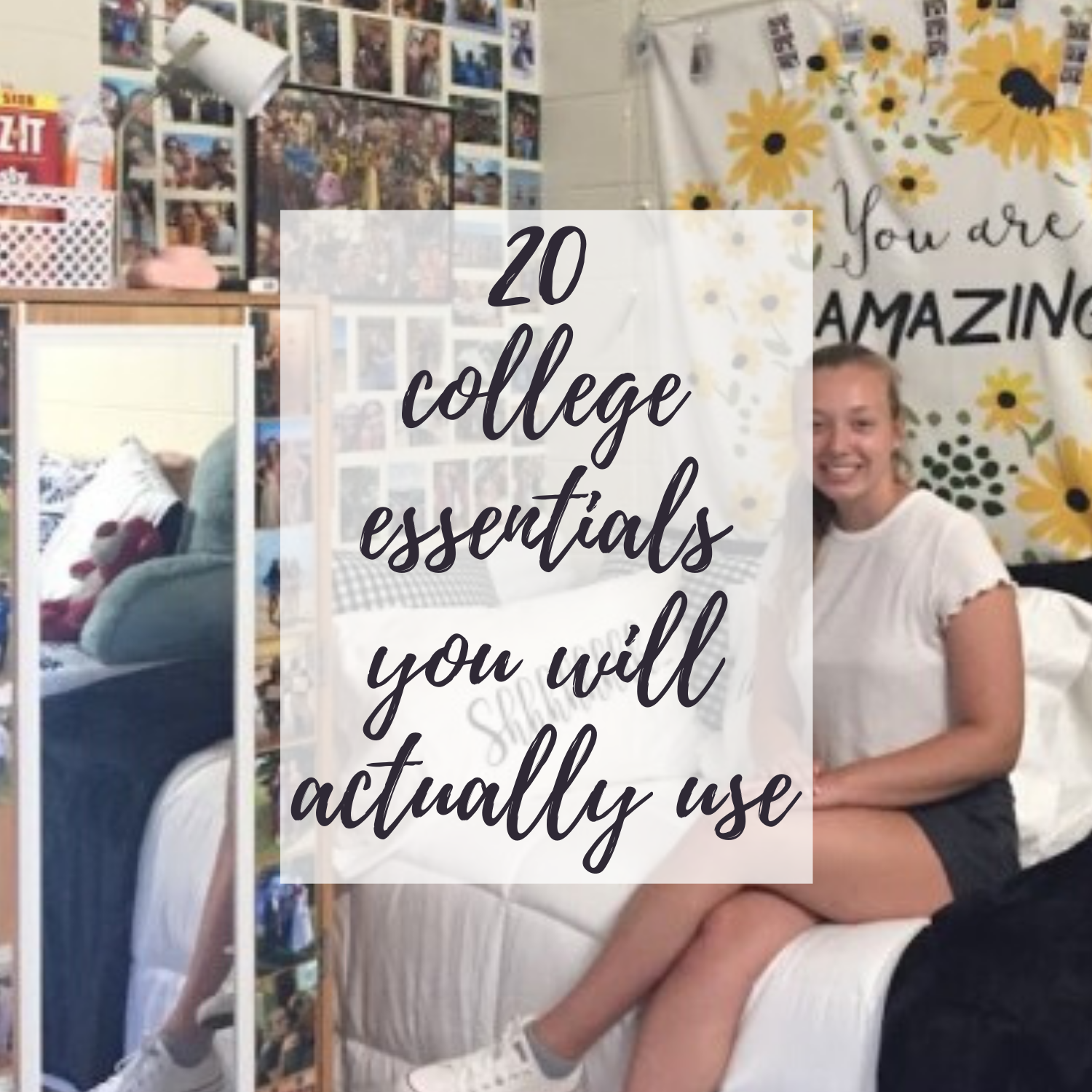 40+ College Dorm Room Essentials For Guys - Positivity Is Pretty