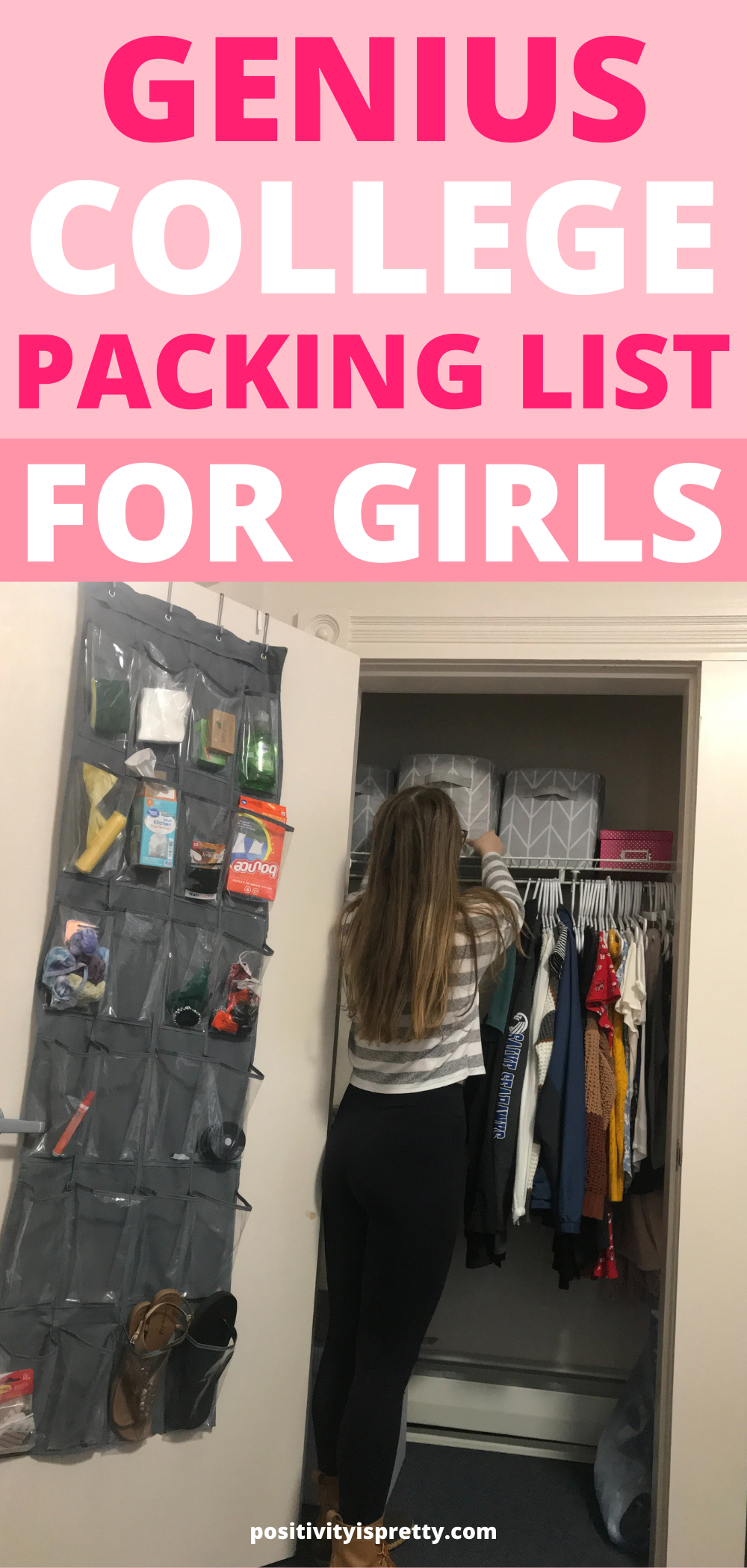 The Ultimate College Packing List For Girls! - Positivity Is Pretty