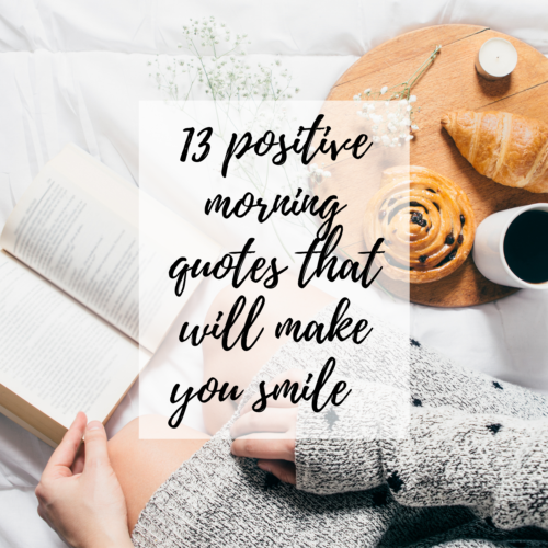 positive morning quotes
