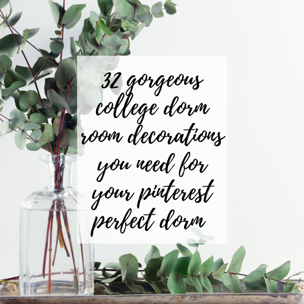 College Dorm Room Decorations