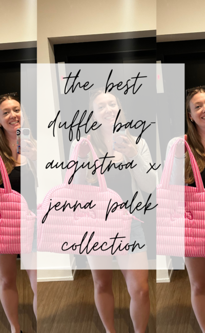 The Best Duffle Bag- Augustnoa x Jenna Palek Collection